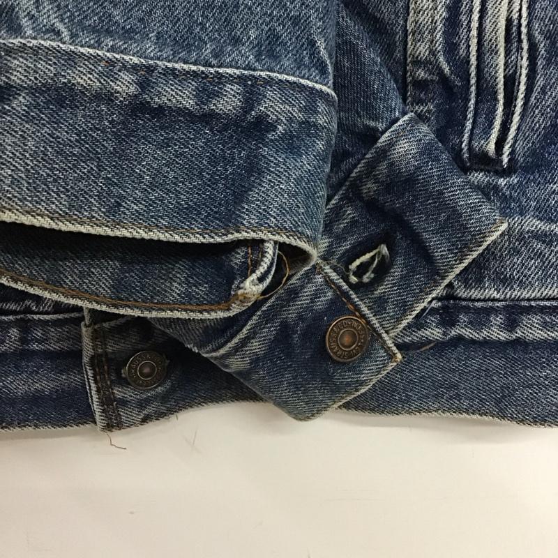 リーバイストラウスアンドコー Levi Strauss & co. ジャケット、上着 ジャケット、ブレザー 70506 80s USA製 デニムジャケット 36 無地 インディゴ / インディゴ /  メンズ USED 古着 中古 10140724
