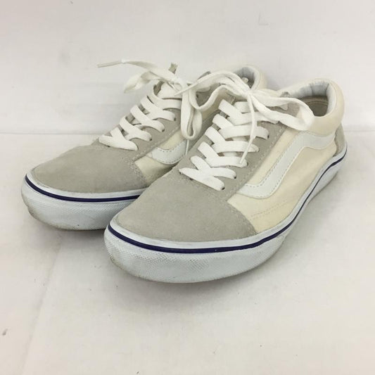 バンズ VANS スニーカー スニーカー V36CLA OLD SKOOL 26cm 26.0cm ロゴ、文字 オフホワイト / オフホワイト / X 灰 / グレー /  メンズ USED 古着 中古 10129552
