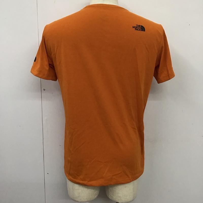 ザノースフェイス THE NORTH FACE Tシャツ 半袖 nt31781半袖カットソー プリントTシャツ L プリント 橙 / オレンジ /  メンズ USED 古着 中古 10115400