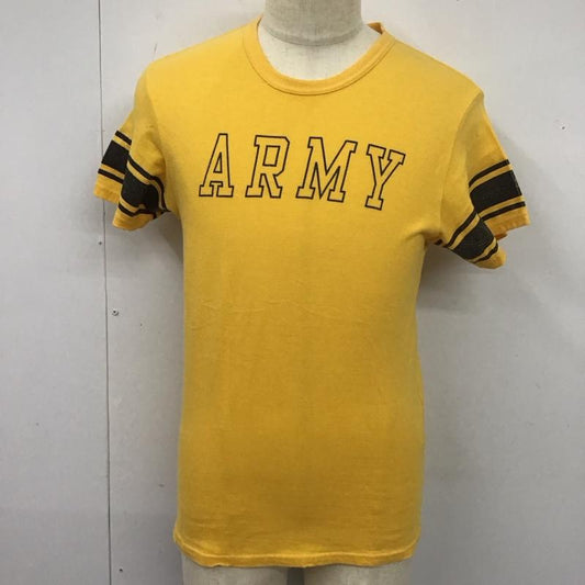 ロンハーマンヴィンテージ R.H. Vintage Tシャツ 半袖 半袖カットソー プリントTシャツ クルーネックカットソー S ロゴ、文字 黄 / イエロー /  メンズ USED 古着 中古 10113139