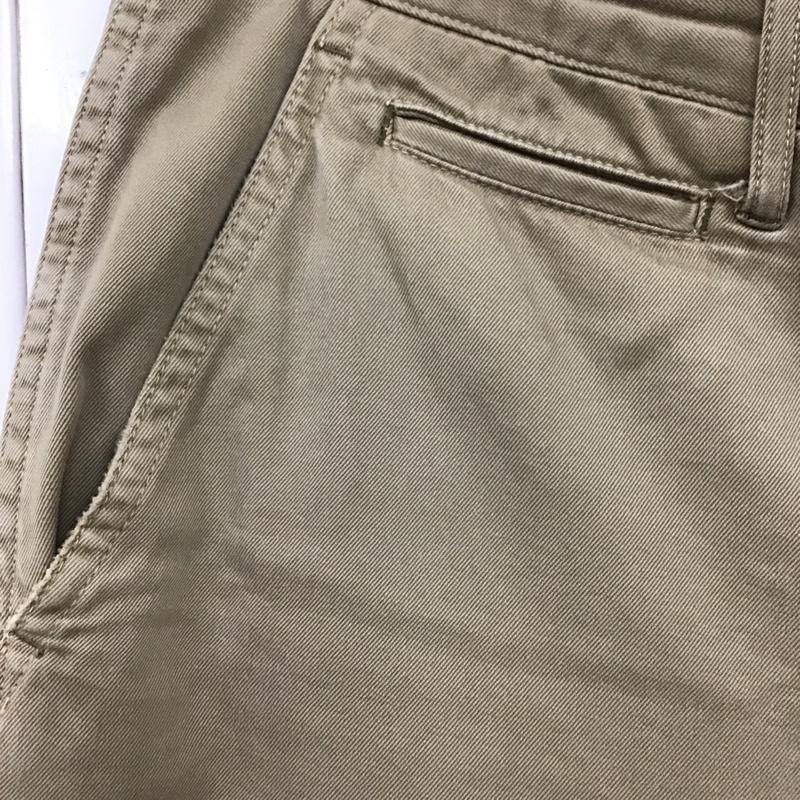 フィグベル PHIGVEL パンツ チノパン チノパン カジュアルパンツ ワイドパンツ ストレートパンツ 32インチ 無地 ベージュ / ベージュ /  メンズ USED 古着 中古 10115153