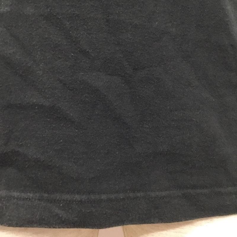 マニーク MANIK Tシャツ 半袖 半袖カットソー プリントTシャツ クルーネックカットソー M ロゴ、文字 黒 / ブラック /  メンズ USED 古着 中古 10114583