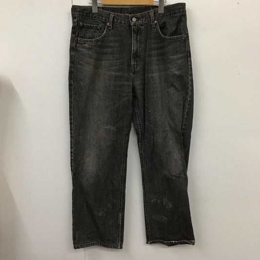 リーバイス Levi s パンツ デニム、ジーンズ 533 W36 L32 36インチ 無地 黒 / ブラック /  メンズ USED 古着 中古 10114336