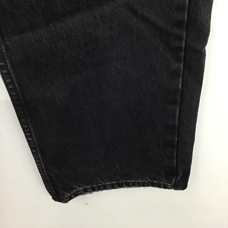 ザラ ZARA パンツ デニム、ジーンズ 6147 022 800 ハイウエスト ダメージ加工 黒 / ブラック /  レディース USED 古着 中古 10111556