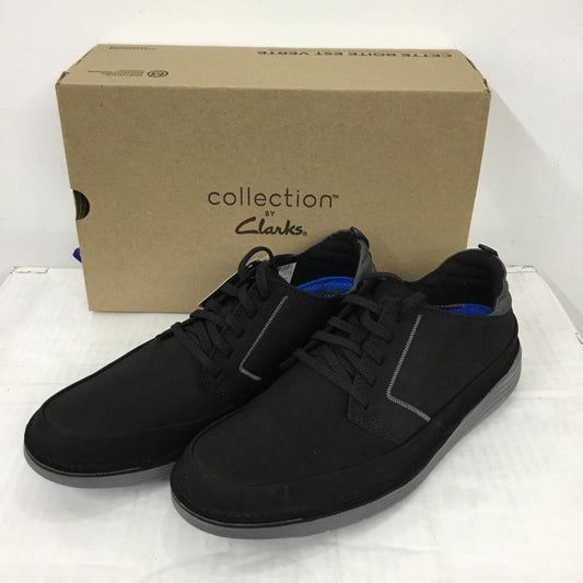 クラークス Clarks スニーカー スニーカー Brahnz Low UK9.5 箱有 US：10.5 無地 黒 / ブラック /  メンズ USED 古着 中古 10109894