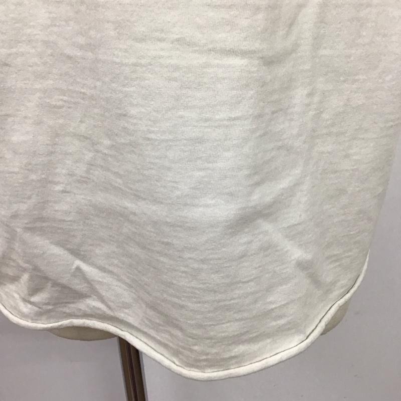 クーティー COOTIE Tシャツ 半袖 半袖カットソー プリントTシャツ クルーネックカットソー L 無地 白 / ホワイト /  メンズ USED 古着 中古 10118245