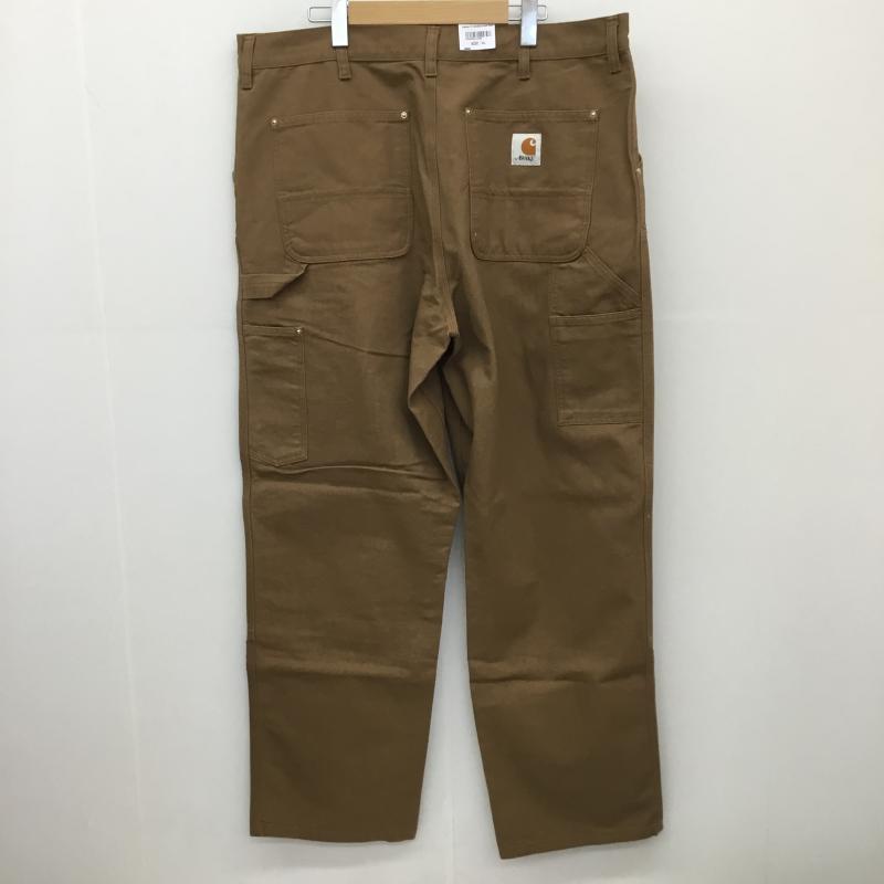 カーハート Carhartt パンツ ワークパンツ、ペインターパンツ AWAKE XL ワンポイント X 刺繍 茶 / ブラウン /  メンズ USED 古着 中古 10129333