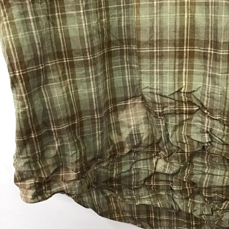 ダブルアールエル ラルフローレン RRL RALPH LAUREN シャツ、ブラウス 半袖 半袖シャツ チェックシャツ プルオーバーシャツ 90s 三ツ星タグ M チェック マルチカラー / マルチカラー /  メンズ USED 古着 中古 10144935