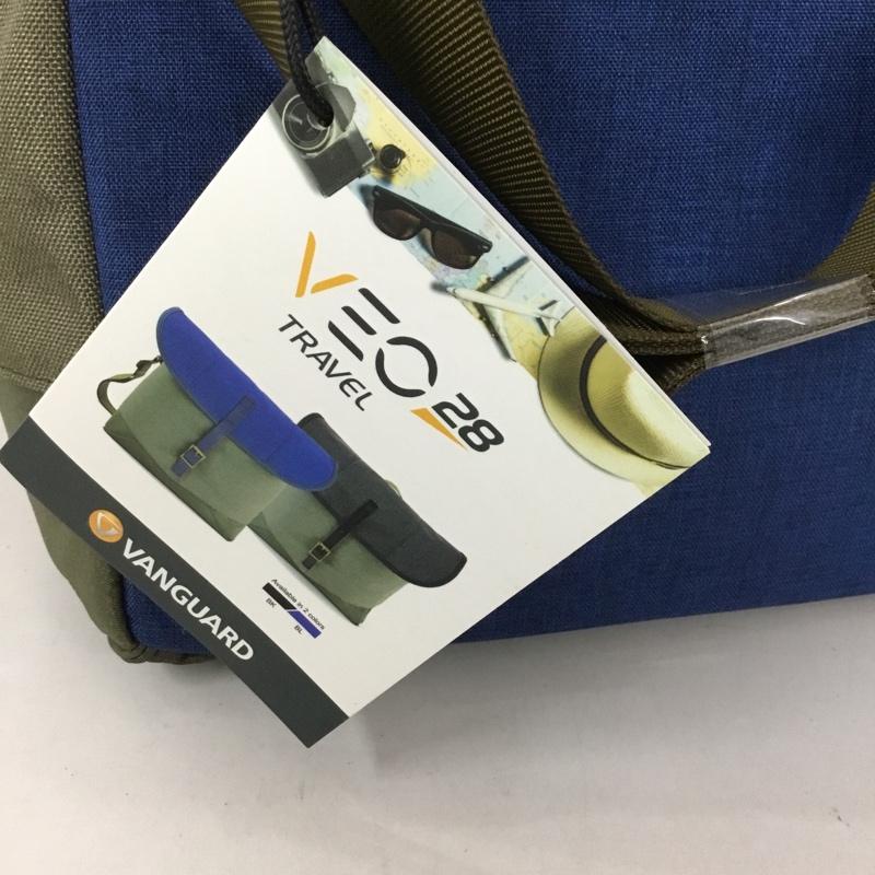 古着 USED ショルダーバッグ ショルダーバッグ VEO TRAVEL 28 カメラバッグ ミラーレスカメラ VANGUARD タグ付き ロゴ、文字 青 / ブルー / X カーキ / カーキ /  メンズ USED 古着 中古 10128597