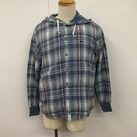 ディセンダント DESCENDANT シャツ、ブラウス 長袖 長袖シャツ チェックシャツ フード付き 1 チェック マルチカラー / マルチカラー /  メンズ USED 古着 中古 10127663