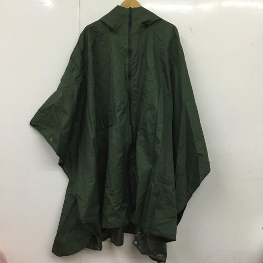 キウ KiU ウェア ウェア RAIN PONCHO SO210721B003 レインポンチョ FREE ロゴ、文字 緑 / グリーン /  メンズ USED 古着 中古 10145481