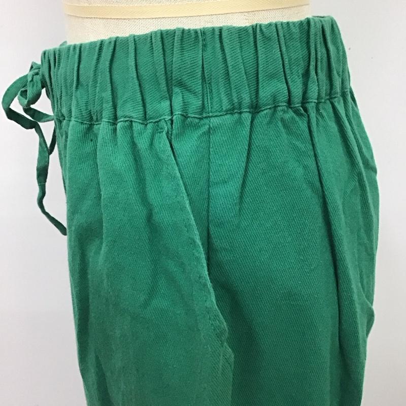 サマンサモスモス Samansa Mos2 ボトムス ボトムス 1405788 カラーイージーパンツ FREE 無地 緑 / グリーン /  レディース USED 古着 中古 10116924