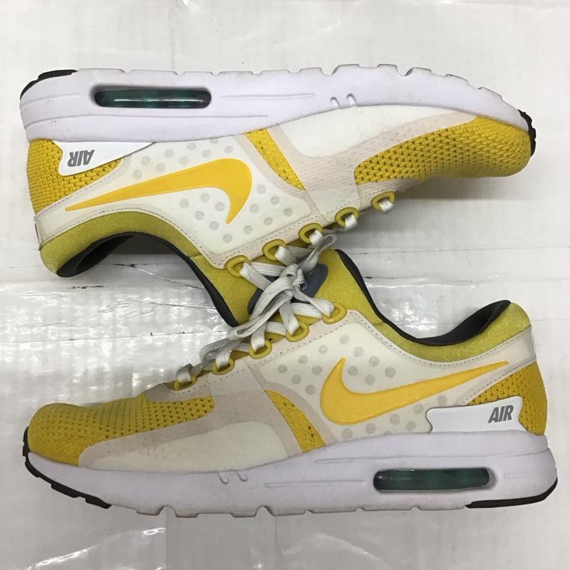 ナイキ NIKE スニーカー スニーカー 789695-100 AIR MAX ZERO QS 28cm 28.0cm ロゴ、文字 黄 / イエロー / X 白 / ホワイト / X 黒 / ブラック /  メンズ USED 古着 中古 10114526