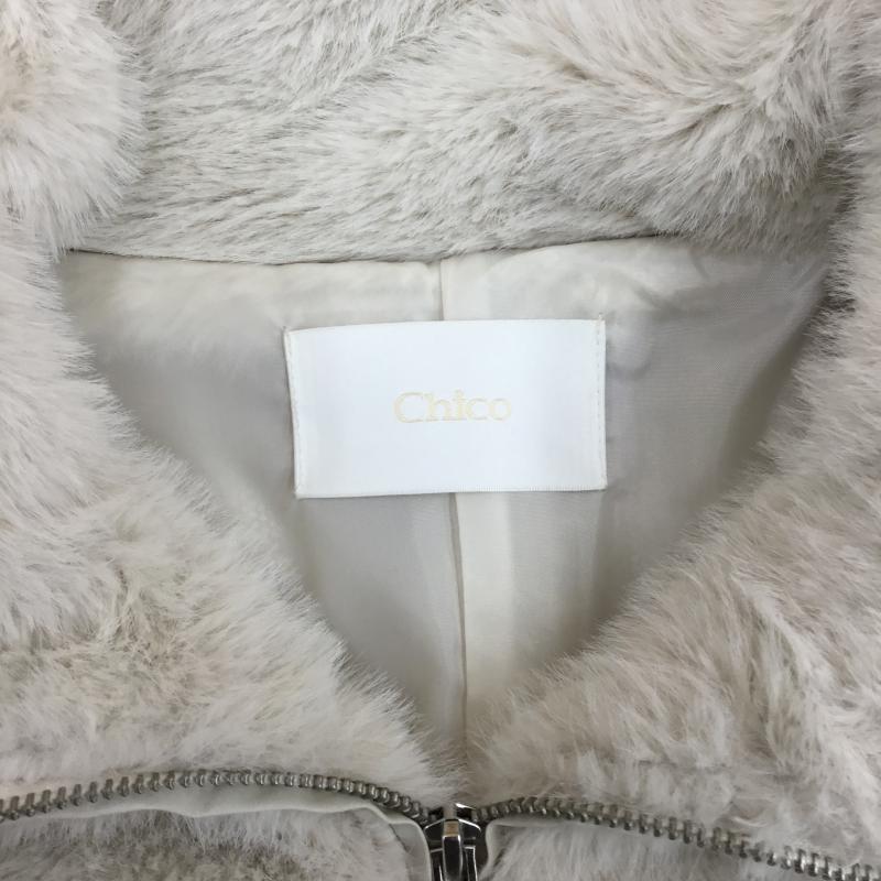 チコ CHICO ジャケット、上着 ジャンパー、ブルゾン 23SC107 FREE 無地 オフホワイト / オフホワイト /  レディース USED 古着 中古 10142220