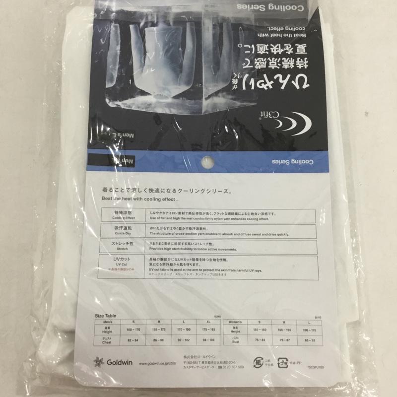 古着 USED Tシャツ 半袖 C3fit 3F09112 クーリング Vネックハーフスリーブ L ワンポイント 白 / ホワイト /  メンズ USED 古着 中古 10132868