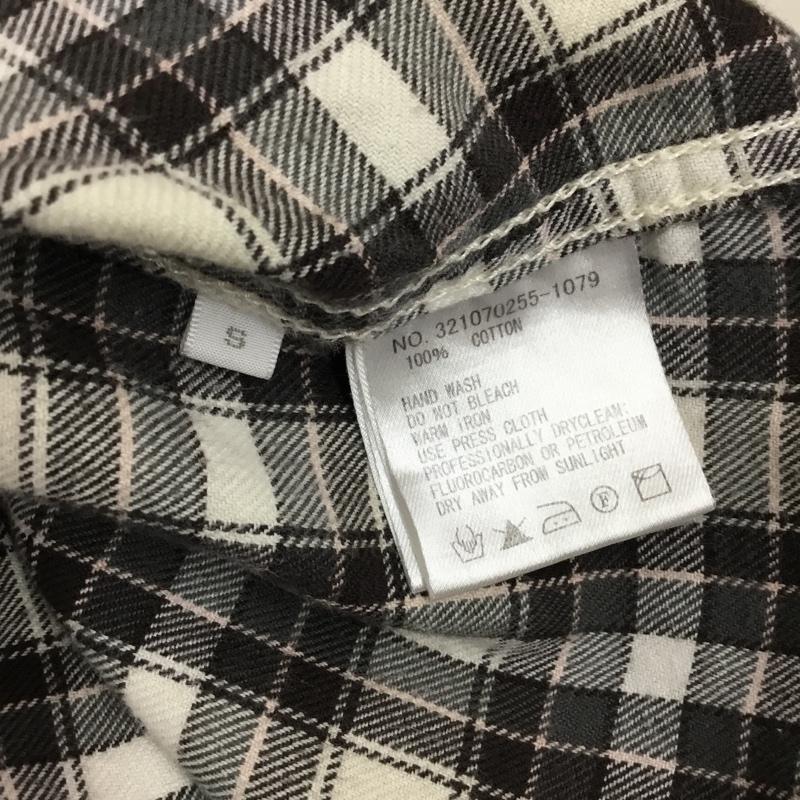 ロンハーマン Ron Herman シャツ、ブラウス 長袖 長袖シャツ カラーシャツ ポケットシャツ 長袖カットソー チェックシャツ S チェック 茶 / ブラウン /  メンズ USED 古着 中古 10117547