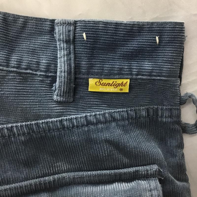 サンライトビリーバー SUNLIGHT BELIEVER パンツ ショートパンツ ショートパンツ ハーフパンツ カジュアルパンツ コーデュロイパンツ 30インチ 無地 紺 / ネイビー /  メンズ USED 古着 中古 10121636