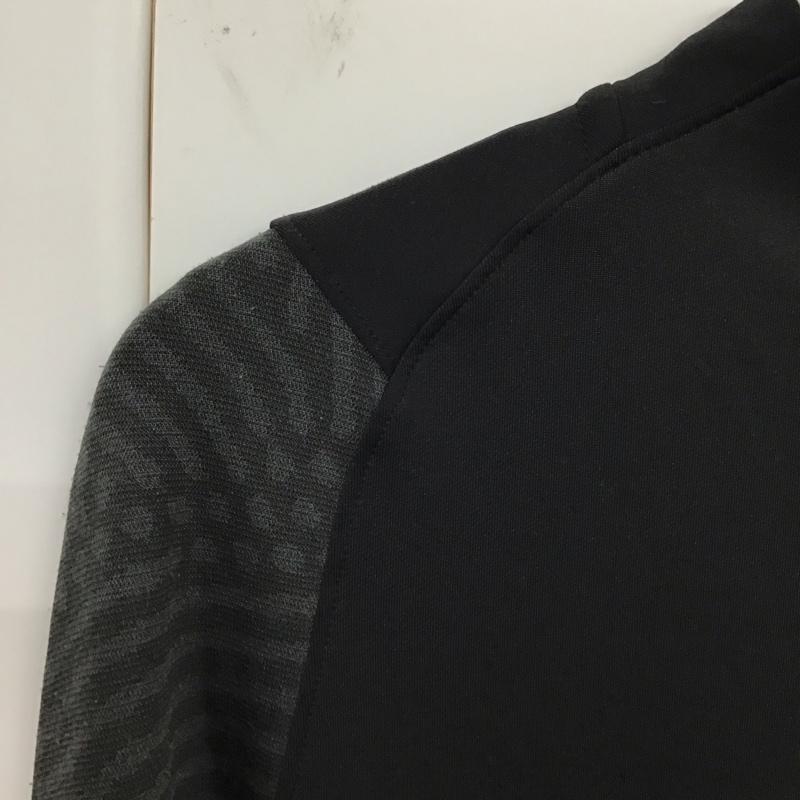 ナイキ NIKE カットソー 長袖 CD0565-010 ストライク ドリル トップ サッカー フットサル XL ロゴ、文字 黒 / ブラック /  メンズ USED 古着 中古 10119596