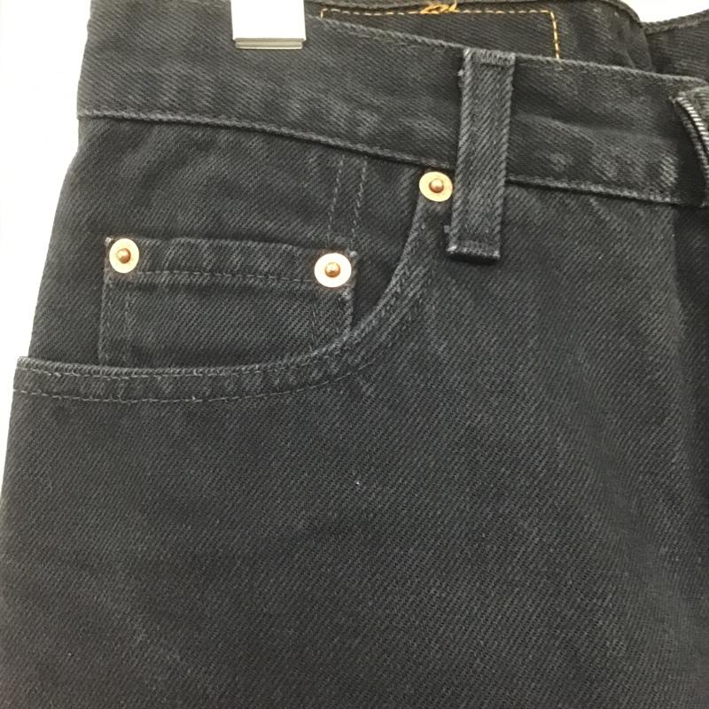 リーバイストラウスアンドコー Levi Strauss & co. パンツ デニム、ジーンズ デニムパンツ ストレートパンツ ワイドパンツ カジュアルパンツ uk製 90s 00s 無地 黒 / ブラック /  メンズ USED 古着 中古 10106264