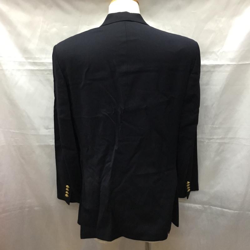 ラルフローレン RALPHLAUREN ジャケット、上着 ジャケット、ブレザー カジュアルジャケット アウター ダブルカラージャケット 80s 金ボタン S 無地 紺 / ネイビー /  メンズ USED 古着 中古 10111312