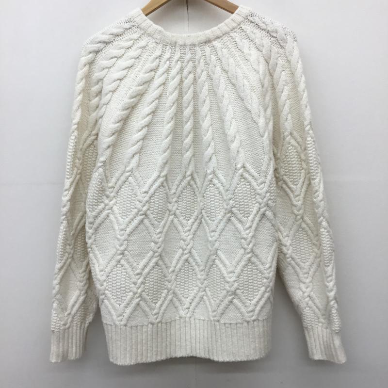 アメリカンホリック AMERICAN HOLIC ニット、セーター 長袖 HA37L2C06M0 M  白 / ホワイト /  レディース USED 古着 中古 10142216
