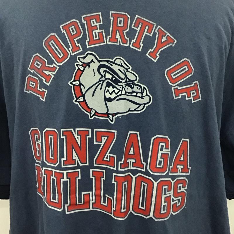 古着 USED Tシャツ 半袖 XXL プリント 水色 / ライトブルー /  メンズ USED 古着 中古 10123336