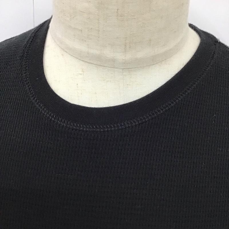 ポロラルフローレン POLO RALPH LAUREN カットソー 長袖 長袖 S ロゴ、文字 黒 / ブラック /  メンズ USED 古着 中古 10114639