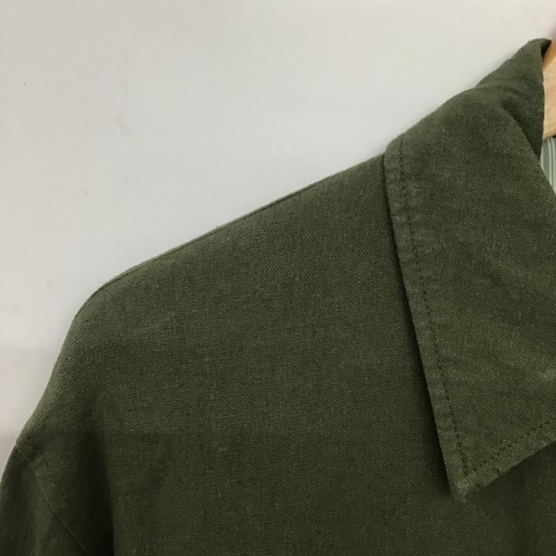 ザラ ZARA ジャケット、上着 ジャケット、ブレザー M 無地 カーキ / カーキ /  レディース USED 古着 中古 10147849