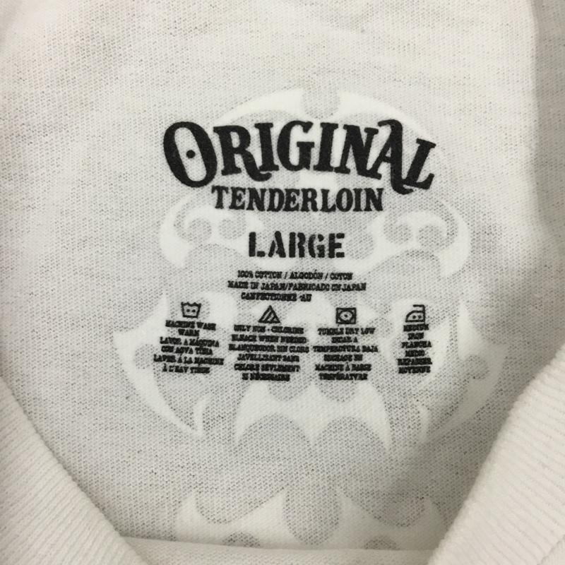 テンダーロイン TENDERLOIN Tシャツ 半袖 半袖カットソー プリントTシャツ クルーネックカットソー L プリント マルチカラー / マルチカラー /  メンズ USED 古着 中古 10114879
