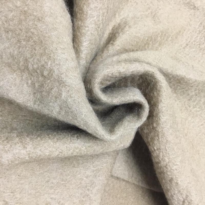 ランバン コレクション LANVIN collection マフラー マフラー カシミヤ フリンジ ロゴ、文字 ベージュ / ベージュ /  メンズ USED 古着 中古 10113643