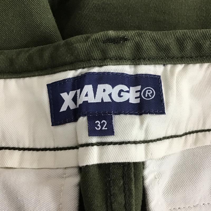 エクストララージ XLARGE パンツ ショートパンツ ショートパンツ ハーフパンツ カジュアルパンツ ミリタリーパンツ 32インチ 無地 カーキ / カーキ /  メンズ USED 古着 中古 10112750