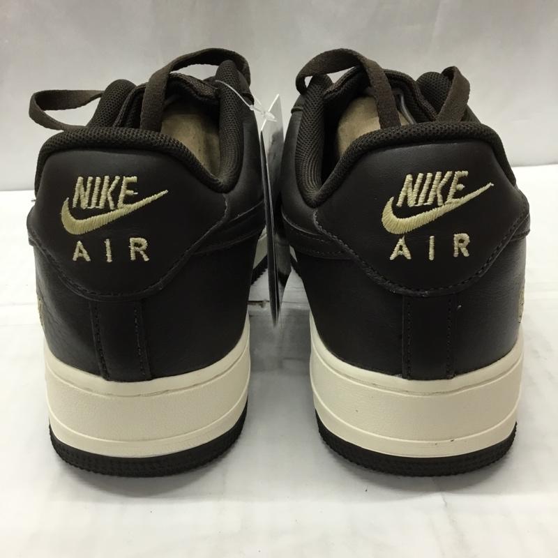 ナイキ NIKE スニーカー スニーカー CT2858 201 AIR FORCE 1 GTX GORE-TEX 27.5cm 箱有 27.5cm ロゴ、文字 ダークブラウン / ダークブラウン /  メンズ USED 古着 中古 10111976
