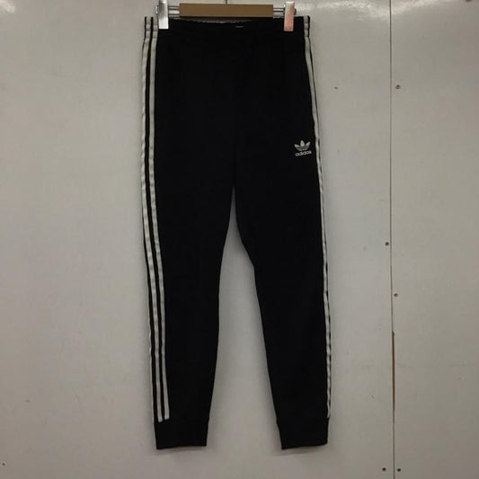 アディダス adidas パンツ ワークパンツ、ペインターパンツ cw1275 トラックパンツ スポーツウェア スリムパンツ カジュアルパンツ M ロゴ、文字 黒 / ブラック /  メンズ USED 古着 中古 10137864