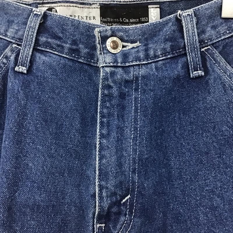 リーバイストラウスアンドコー Levi Strauss & co. パンツ デニム、ジーンズ デニムパンツ ワイドパンツ カジュアルパンツ 30インチ 無地 インディゴ / インディゴ /  メンズ USED 古着 中古 10142984