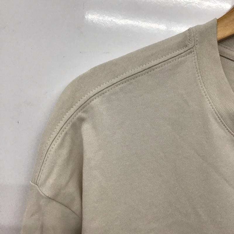 エアジョーダン AIR JORDAN カットソー 長袖 dm0847-104 ジョーダンFLTヘリテージ85L/Sクルー 長袖カットソー プリントTシャツ XXL ロゴ、文字 ベージュ / ベージュ /  メンズ USED 古着 中古 10132712