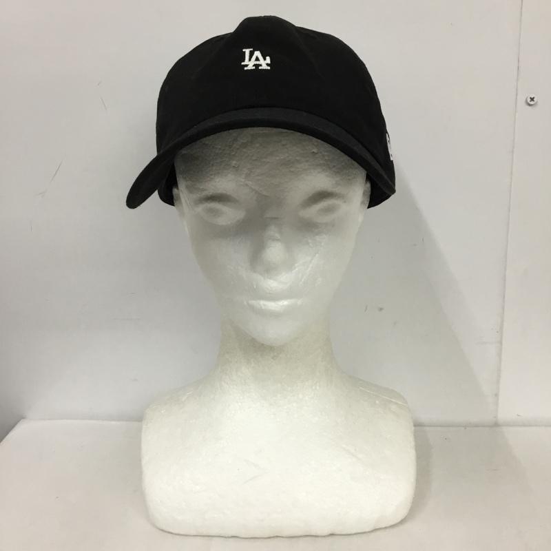 ニューエラ NEW ERA 帽子 キャップ ロサンゼルス ドジャース 9TWENTY ロゴ、文字 黒 / ブラック /  メンズ USED 古着 中古 10125212