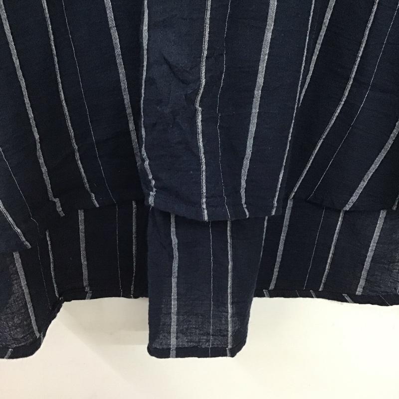 サマンサモスモスブルー Samansa Mos2 blue カットソー 半袖 FREE ストライプ マルチカラー / マルチカラー /  レディース USED 古着 中古 10133789