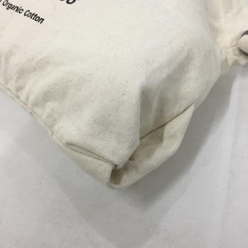 ザノースフェイス THE NORTH FACE ショルダーバッグ ショルダーバッグ Green Tee キャンバス オーガニックコットン ロゴ、文字 アイボリー / アイボリー /  メンズ USED 古着 中古 10144879