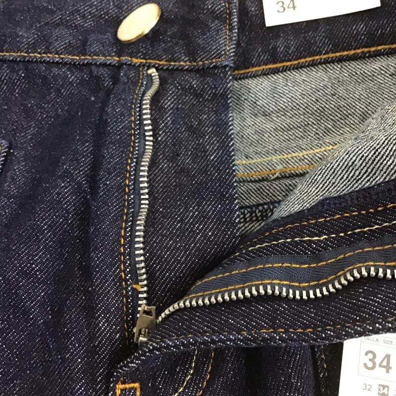 ザラ ZARA パンツ ショートパンツ 8228/024/407 3分丈ショート タグ付 34 無地 インディゴ / インディゴ /  レディース USED 古着 中古 10149058