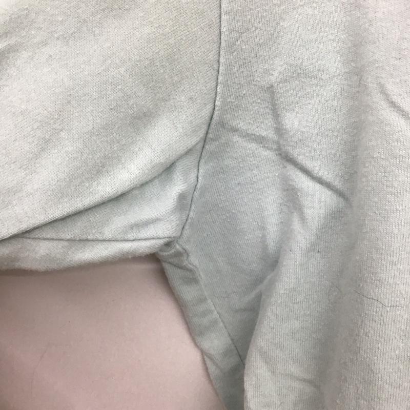 ステューシー STUSSY Tシャツ 半袖 半袖カットソー プリントTシャツ クルーネックカットソー S ロゴ、文字 水色 / ライトブルー /  メンズ USED 古着 中古 10148691