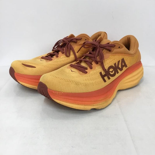 ホカ HOKA スニーカー スニーカー 1123202 ランニングシューズ 30cm 30.0cm ロゴ、文字 橙 / オレンジ /  メンズ USED 古着 中古 10134545