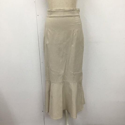 センスオブプレイスバイアーバンリサーチ SENSE OF PLACE by URBAN RESEARCH スカート ロングスカート AA24-25B010 ストレッチハイウエストマーメイドスカート M 無地 グレージュ / グレージュ /  レディース USED 古着 中古 10123213