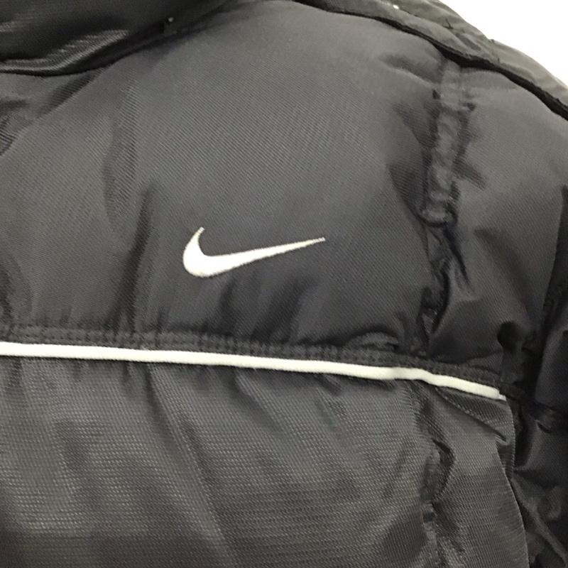 ナイキ NIKE ジャケット、上着 ダウンジャケット h40610qve L 無地 黒 / ブラック /  メンズ USED 古着 中古 10123357