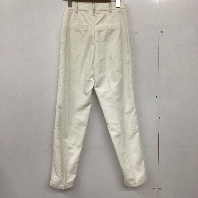 ザラ ZARA ボトムス ボトムス XS 無地 白 / ホワイト /  レディース USED 古着 中古 10139419