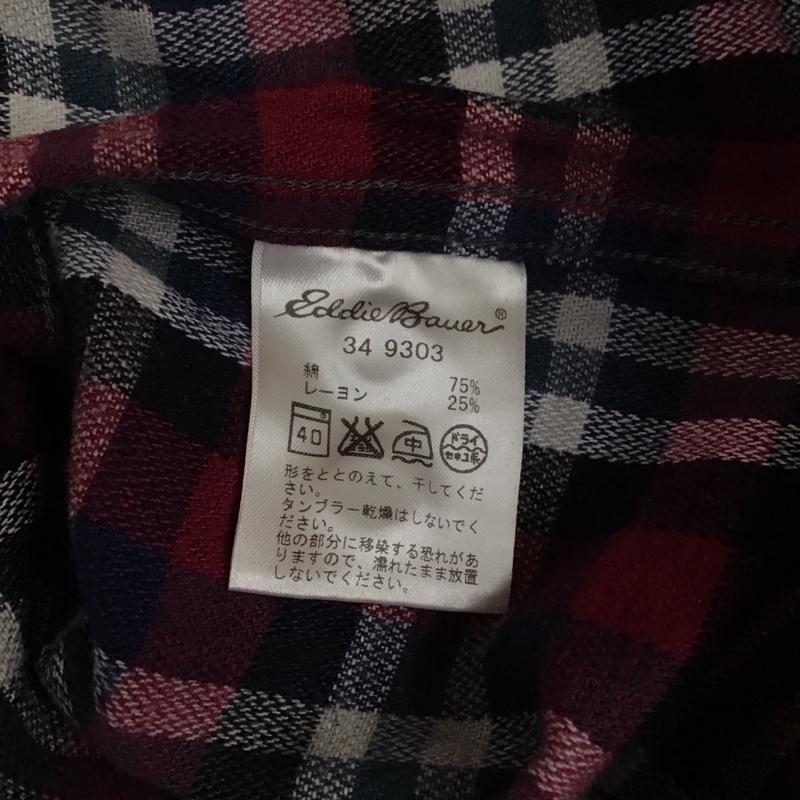 エディーバウアー Eddie Bauer シャツ、ブラウス 長袖 長袖シャツ カラーシャツ ポケットシャツ 長袖カットソー チェックシャツ S チェック マルチカラー / マルチカラー /  メンズ USED 古着 中古 10114987