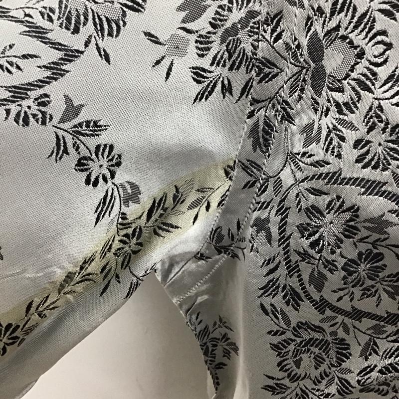 ニードルス Needles シャツ、ブラウス 半袖 MR143 胸ポケット L 総柄 灰 / グレー /  メンズ USED 古着 中古 10128079