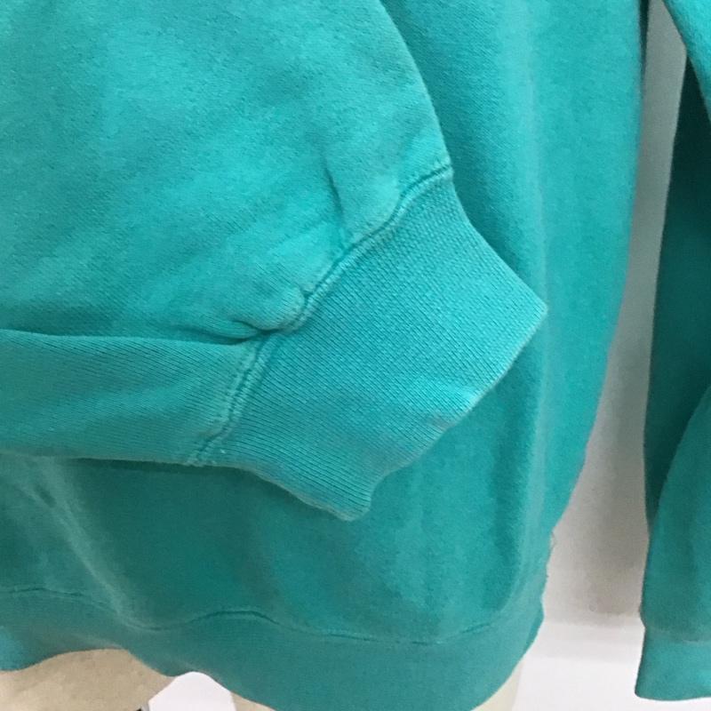 古着 USED トレーナー 長袖 スウェット LEYTON HOUSE ロゴ、文字 薄緑 / ライトグリーン /  メンズ USED 古着 中古 10118102