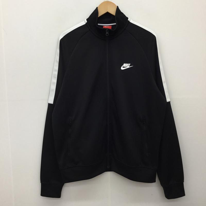 ナイキ NIKE ジャケット、上着 ジャケット、ブレザー 678627-010 XL ロゴ、文字 黒 / ブラック / X 白 / ホワイト /  メンズ USED 古着 中古 10142563