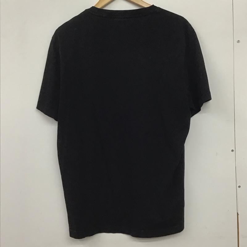 カルバン・クライン Calvin Klein Tシャツ 半袖 K10K104063 クルーネック L ロゴ、文字 黒 / ブラック /  メンズ USED 古着 中古 10140241