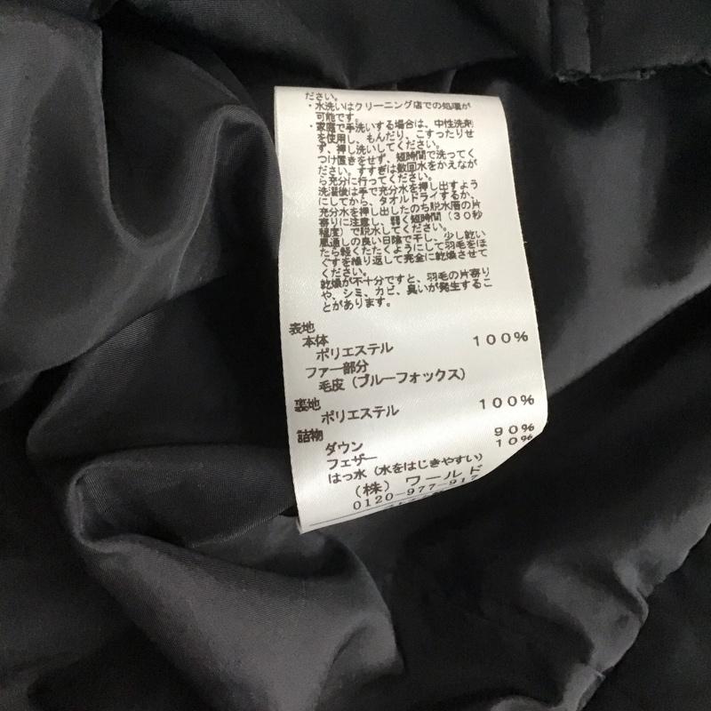 アンタイトル UNTITLED ジャケット、上着 ジャンパー、ブルゾン ジップアップジャケット ロングジャケット アウター 1 無地 黒 / ブラック /  レディース USED 古着 中古 10142647